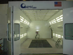 Booth with Advance Cure